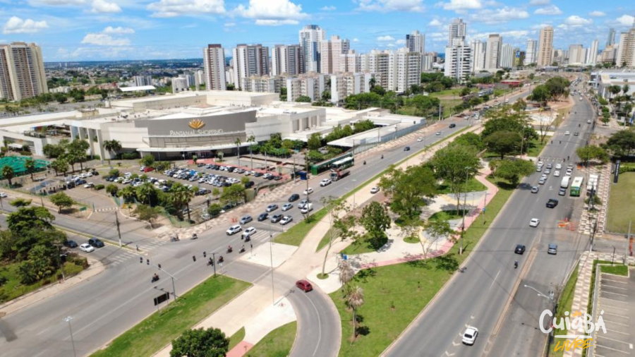 Parque Linear da Avenida do CPA entra na fase final em Cuiabá