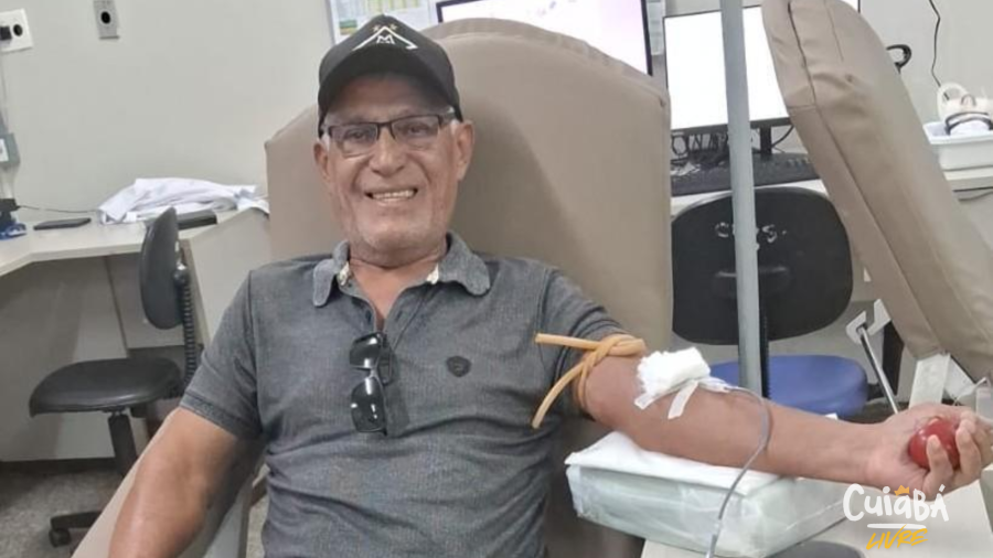 🩸 Após 24 anos de solidariedade, doador encerra ciclo no MT Hemocentro e deixa legado de vidas salvas em Cuiabá