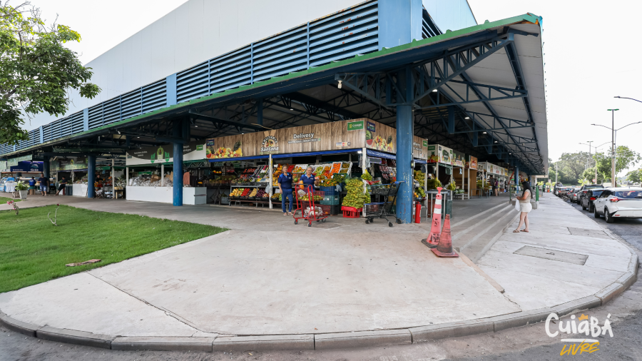 Mercado Municipal do Porto Antônio Moisés Nadaf passa por melhorias de acessibilidade e manutenção em Cuiabá