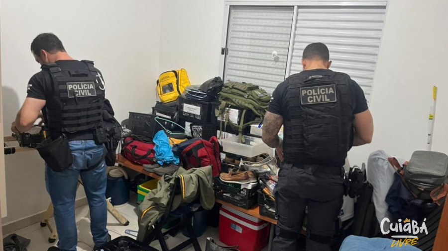 Polícia Civil cumpre 43 mandados em operação contra facção criminosa no sul de Mato Grosso