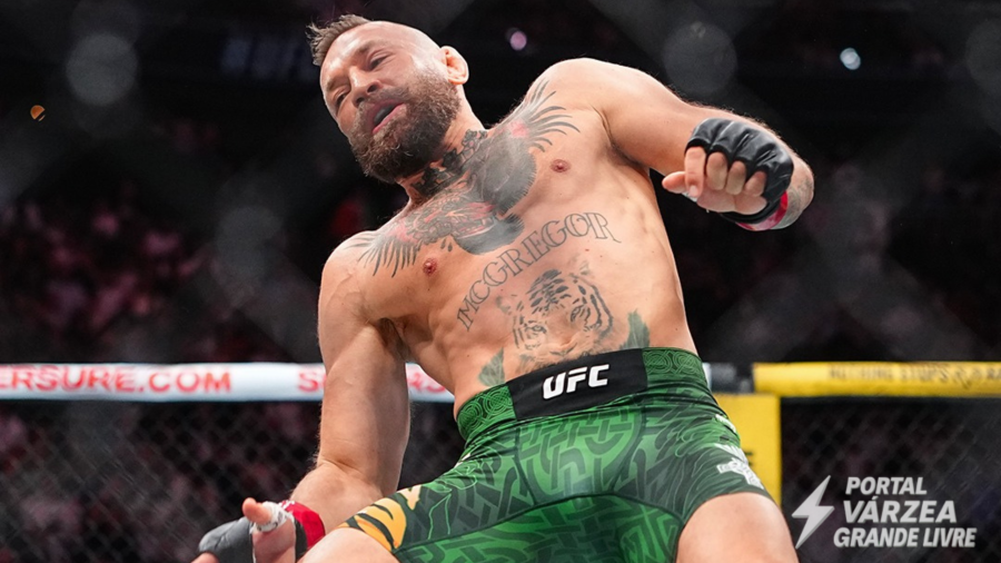Conor McGregor sofre lesão e é derrotado por Max Holloway no UFC 329