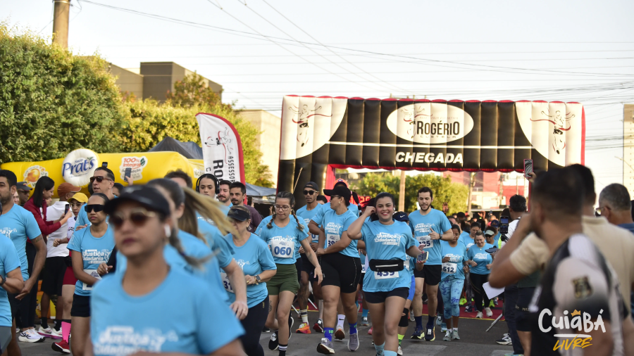 2ª Corrida da Justiça e Cidadania de Rondonópolis supera 600 inscritos e reforça solidariedade por meio do esporte